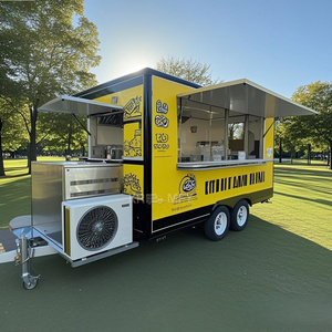 Camions mobiles rapides 2025 avec DOT VIN, cuisine de rue extérieure, chariot de vente de nourriture, kiosque à pizza, glace - Product Image 2