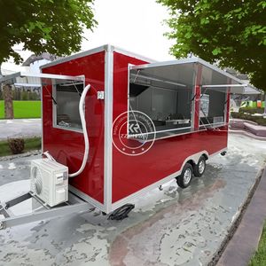 Remolques de Comida 2025, Camión de Comida con Cocina Totalmente Equipada, Carrito de Café, Restaurante Móvil - Product Image 1