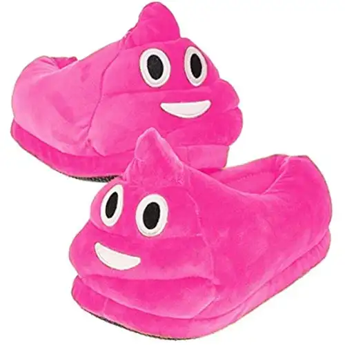 Funny plush slippers custom amazing indoor bedroom unisex cheap soft home plush slippers