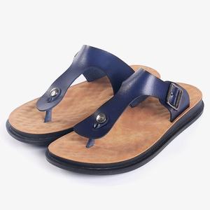 Chanclas informales de doble propósito para exteriores para hombre, sandalias de última moda, zapatillas de PU ligeras planas transpirables, fabricantes al por mayor - Product Image 5