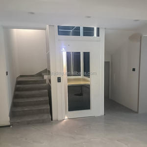 Ascensores de lujo para villas <span class=keywords><strong>Mini</strong></span> ascensores domésticos Elevadores de tracción <span class=keywords><strong>Ascensor</strong></span> doméstico 2-3 pisos Interior 400kg Capacidad para residencial - Product Image 5