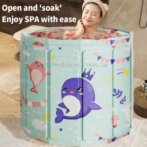 Soulage la douleur musculaire et favorise la circulation sanguine du corps <span class=keywords><strong>Baignoire</strong></span> pliante portable Salle de bain <span class=keywords><strong>Baignoire</strong></span> pliante pour adultes Matériel épaissi - Product Image 5