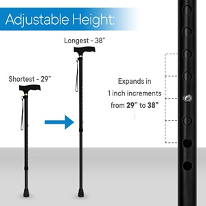 Bastón de Senderismo Plegable de 3 Secciones de Fibra de Carbono y EVA con Punta de Tungsteno para Montañismo y Senderismo - Product Image 5