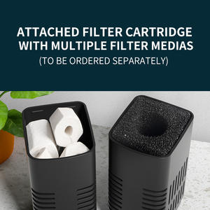 Jeneca ตัวกรองตู้ปลา IPF060 10W 500L/H, ตัวกรองสำหรับตู้ปลาตัวกรองทางชีวเคมี - Product Image 3