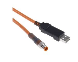 Cable de Sensor y Actuador USB A de 4 Vías, Recto, Macho, 2m, Nuevo y Original, para Sistemas de Control Programable PLC de Automatización Industrial - Product Image 1