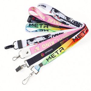 High Quality Printed Sublimation Logo Bulk Neck Badge <b>Lanyard</b> Custom - Product Image 1