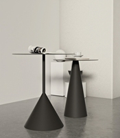 Mini Table d'appoint de balcon avec support de rangement Petit ensemble de table à thé pour salon canapé chevet comprend des matériaux en acier métallique