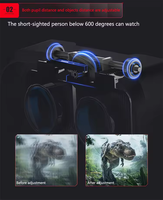 Prix usine nouveau style VR carton boîte de réalité virtuelle vidéos intelligentes 7 pouces téléphone portable 3D VR lunettes casque avec casque