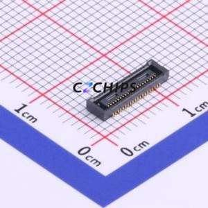 DF40C-40DS-0.4V(51) Board-to-Board & Backplane Connector SMD,P=0.4mm Connector 0.4mm Vertical Mount 2 300mA - Product Image 1