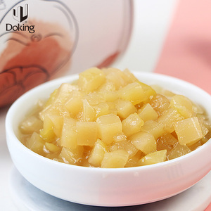 Doking Factory Wholesale OEM ODM Canned Fruit <strong>Tea</strong> Boba Ingredient Milk <strong>Tea</strong> Shop Canned Bubble <strong>Tea</strong> Materials Honey <strong>Peach</strong> <strong>Granules</strong> - Product Image 2