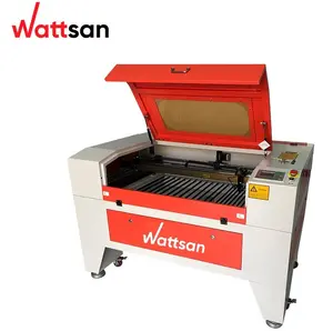 Wattsan máquina de impressão a laser, 6090lt 600*900mm 80w 100w co2 impressoras a laser