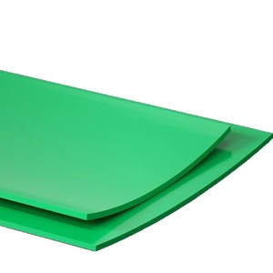 Green Rubber Sheet 2 3 4 5 6 8 10mm Wear Resistant Shock Absorbing Anti Slip Custom Cutting Available - Product Image 5