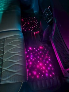 Personnaliser les lumières <span class=keywords><strong>de</strong></span> tapis d'étoiles scintillantes pour Lexcus Volkswagen AUDI tapis d'étoiles lumière d'étoile <span class=keywords><strong>de</strong></span> voiture <span class=keywords><strong>LED</strong></span> avec télécommande APP - Product Image 4