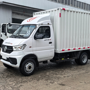 Factory Price DongFeng 4X2 W01 Mini Box Van Cargo <strong>Truck</strong> for Sale - Product Image 1