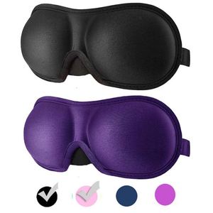 Custom Logo Lightweight Comfortable Super Soft 3D Memory Foam Eye <b>Mask</b> With Elastic Strap for Relaxing <b>Sleep</b> - Product Image 2