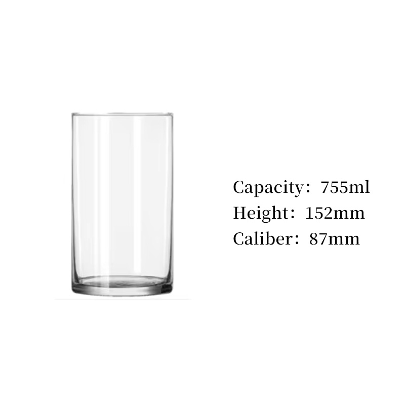 F884 Vase en verre Cindy 755ml