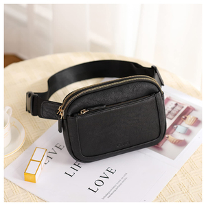 Moda Vegan Pu deri kadin Fanny paketi su geçirmez Crossbody kemer bel çantası ayarlanabilir kayış bel çantası kadın erkek için - Product Image 1