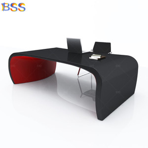 <span class=keywords><strong>Segretaria</strong></span> CEO fornitori di scrivania da ufficio bianco rosso pietra direttore capo scrivania moderna di lusso ufficio Manager sedia da scrivania per la vendita - Product Image 3