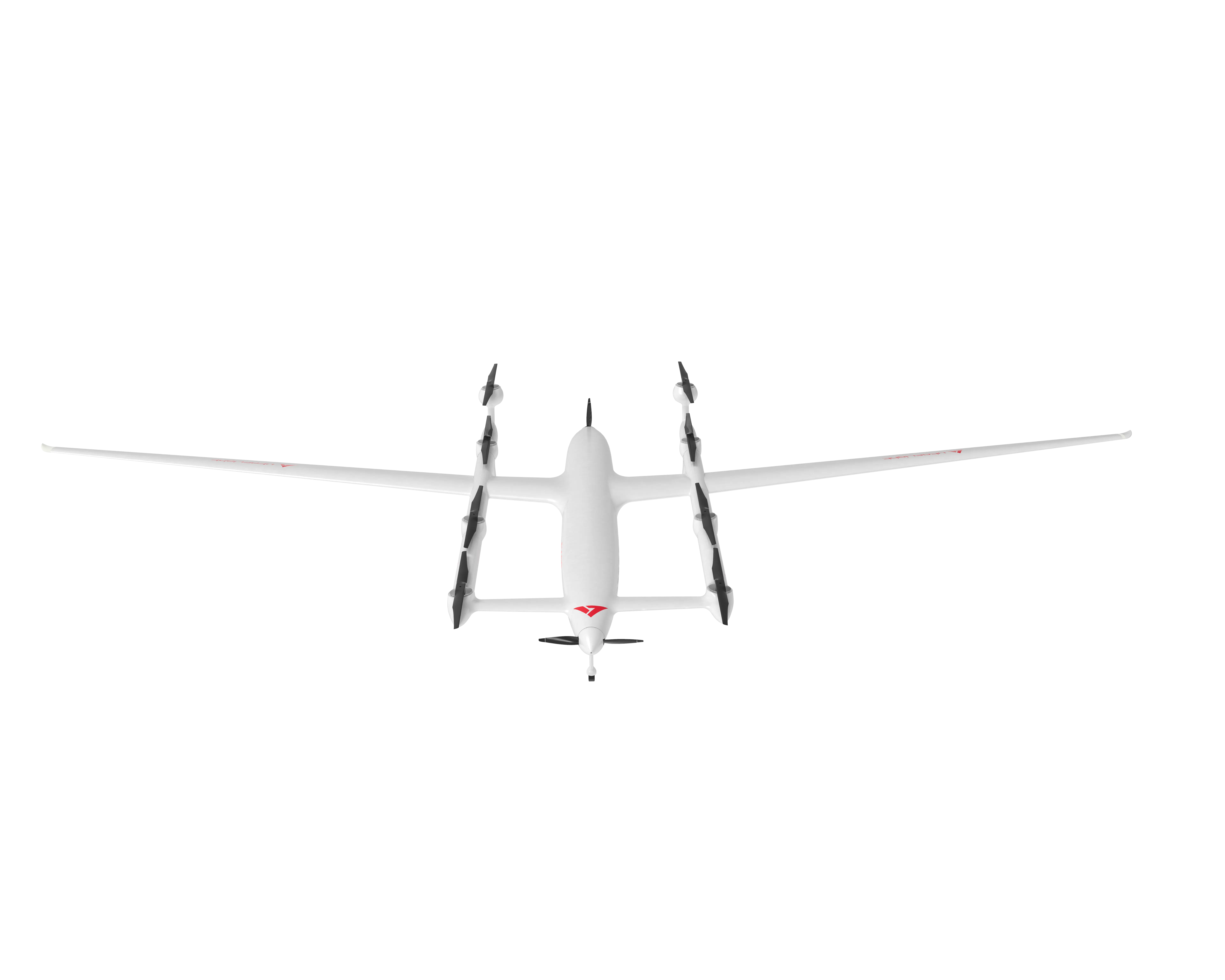 Ultra-high load, heavy-duty pure electric/hybrid 100KG payload vertical take-off and landing fixed wing