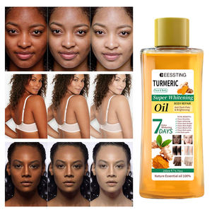 Aceite Esencial de Cúrcuma Blanqueador, Aceite de Masaje Corporal Antimanchas Oscuras, Corrector Facial y Corporal, Aceite Corporal de Cúrcuma - Product Image 1