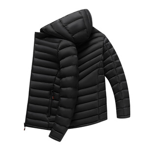 Vente en gros OEM – Nouvelle collection automne-<span class=keywords><strong>hiver</strong></span> : Parkas décontractés à capuche pour hommes, haute qualité, chauds, grandes tailles (jusqu'au XL), manteaux longs - Product Image 4