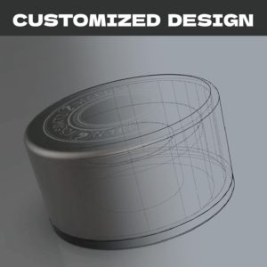 33 47 Tapa de rosca de aluminio antirrobo y antimanipulación, con logotipo personalizado, no recargable, capacidad de 8 ml, cierre suave, tamaño de <span class=keywords><strong>puerto</strong></span> 1 - Product Image 4