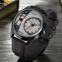 Montre à quartz pour homme TOMI T105, vente en gros, mouvement à quartz, date automatique, bracelet en cuir, montre-bracelet tendance, montres personnalisées pour homme