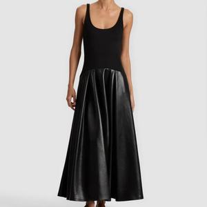 Vestido Casual Largo sin Tirantes con Diseño Moderno 2025 para Mujer, Estilo Elegante y Ligero - Product Image 1