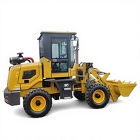 Taijin Load 800KG Diesel Mini Wheel Loader Traktor Loader Hidrolik Penuh Mesin Konstruksi untuk Dijual