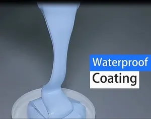 High Elasticity UV Resistant Acrylic Water Based Waterproof Coating