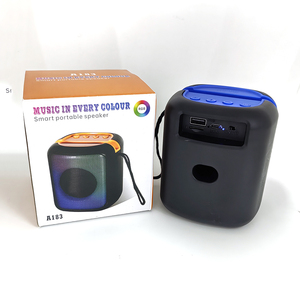A183 Venta Caliente Más Barato Subwoofer Portátil Inalámbrico Mini BT Altavoz RGB Luces Estéreo Activo Super Bass Altavoz FM Radio/TF/USB - Product Image 5