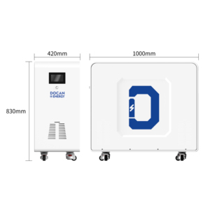 Batería Vertical de 48 kWh, 51.2 V, 314 Ah, 628 Ah, 942 Ah, Batería Solar Híbrida Dividida para Red Eléctrica con Protección Contra Incendios - Product Image 2
