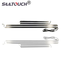 Kit de panneau de cadre multi-touch interactif infrarouge de taille personnalisée 32 100 pouces USB nouvelles superpositions tactiles IR pour écrans 42 86 100 pouces