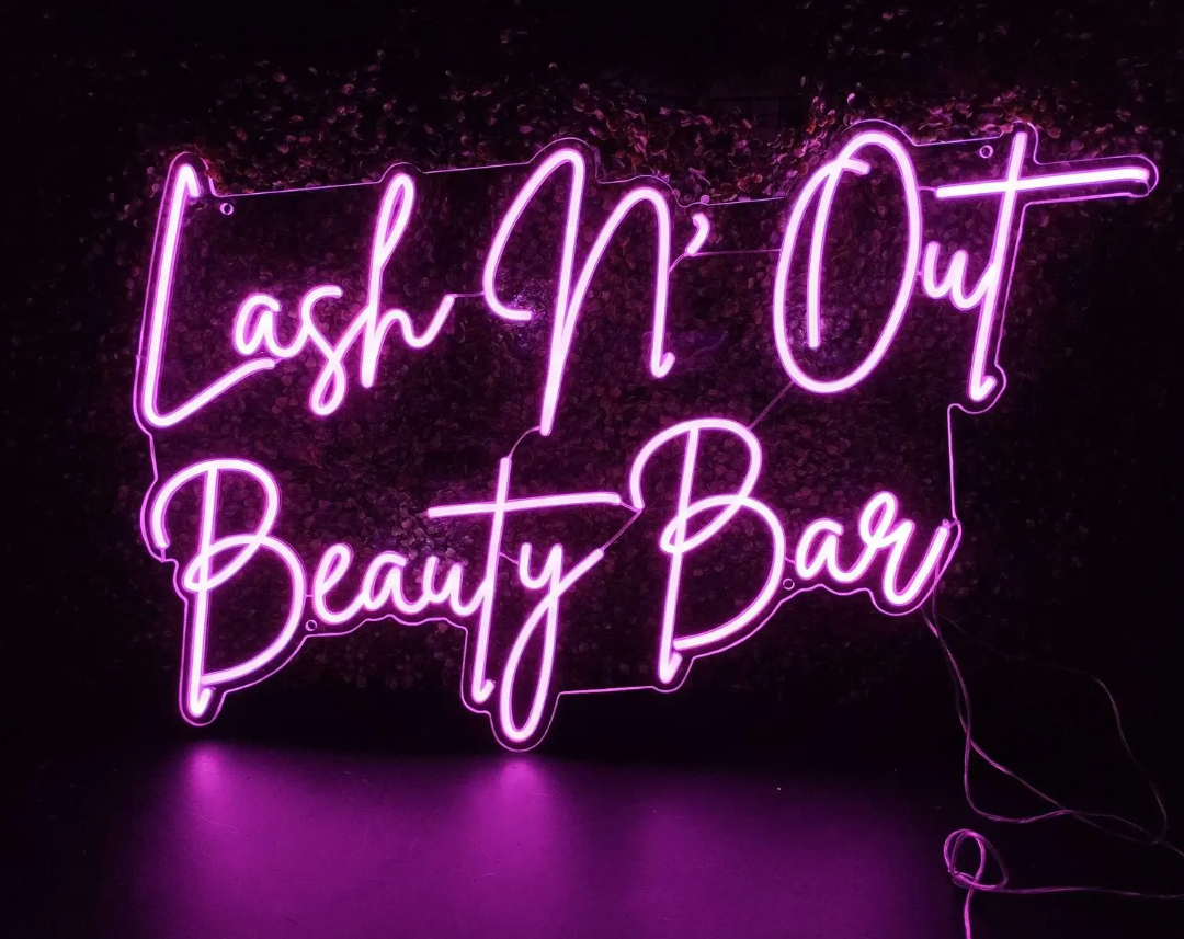 Pet Wall Art Custom Pet Memorial Portrait Logo Neon Sign for Pet Shop