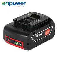 18V 5.0Ah untuk Baterai Lithium-Ion Bosch Professional GBA BAT609 BAT620 BAT610