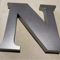 DakeSign Factory Wholesale Custom 3D Stainless Steel Sign Cafe Hospital Car Showroom IP65 Waterproof Zigbee Commercial Signboard