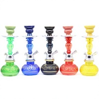 Chicha arabe en métal givré de petite taille, directement de l'usine, pour bars et KTV, pour le commerce électronique transfrontalier SHISHA