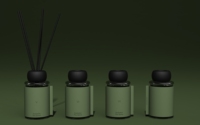 Ensemble de diffuseurs de parfum en verre aromathérapeutique personnalisé de luxe, huile essentielle, diffuseur à roseaux, parfum, diffuseur parfumé pour la maison