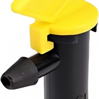 Gotero de Compensación de Presión con Código de Color TJ, Gotero de PE con Códigos de Color y Caudales de 2-4-8-16L/H para Riego de Vegetales y Jardines