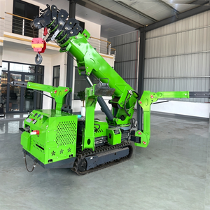 Heavy Duty 9.2m Construction <b>Spider</b> Crane Crawler <b>Spider</b> Crane for Construction - Product Image 5