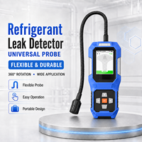 Détecteur de fuite de réfrigérant infrarouge Aikesi pour l'entretien de la climatisation automobile, écran LCD, protection IP67, réfrigérant R454b, 1 an