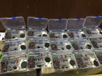 Ensemble d'accessoires pour mini-meuleuse électrique de 141 pièces, outil rotatif pour percer, meuler, couper et polir