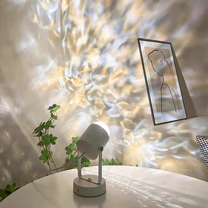 Динамическая лампа-имитация водной ряби для помещений и улицы, рождественская, IP44, напольная, для фотосъемки, создающая атмосферу заката - Product Image 1