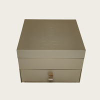 Boîtes à tiroirs rigides personnalisées haut de gamme en carton recyclable et écologique pour maquillage et cosmétiques, sérum de soin de la peau