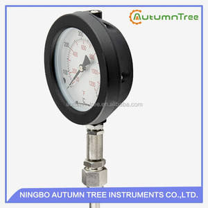 Stainless Steel Industrial Thermometer Pyrometer Pressure <strong>Gauge</strong> for <strong>Water</strong> High <strong>Temperature</strong> - Product Image 3