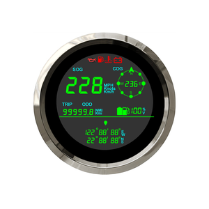 Nuevo Velocímetro GPS IP66 a Prueba de Agua de 12V/24V y 85mm con Indicador de Combustible y Voltímetro para Barco, Yate y Camión - Product Image 3