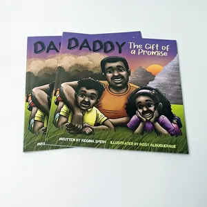 Мягкая обложка для детской книги с печатью рассказов на заказ