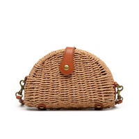Sac fourre-tout en rotin surdimensionné à la mode Style pastoral français sac à main accessoire de plage brodé pour femmes