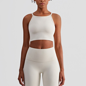Women's Lightweight Breathable <strong>Crop</strong> <strong>Top</strong> with Long Sleeves Custom Logo Fitness Sports <strong>Top</strong> Strong <strong>Support</strong> Seamless Design - Product Image 5