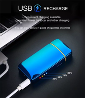 Briquet électrique USB rechargeable à double arc plasma, nouveau design créatif Dragon pour Halloween, avec indicateur de batterie